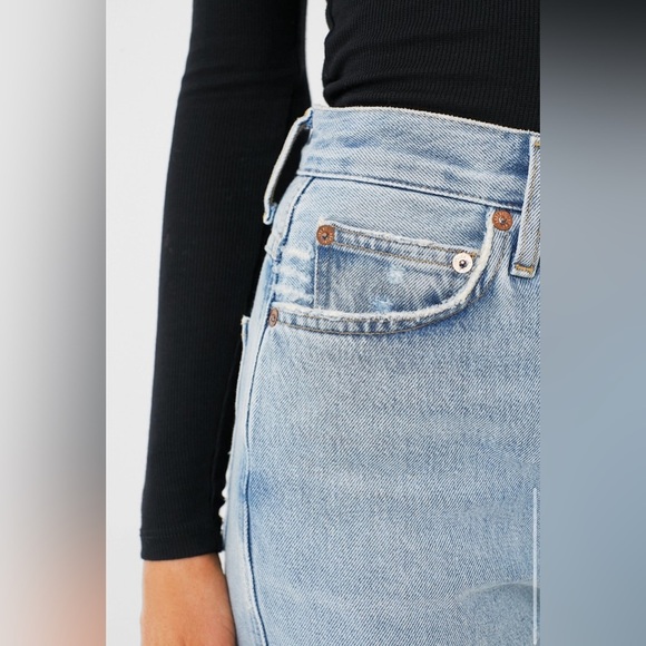 Agolde Pinch Waist High Rise Kick Riptide - Picture 11 of 11